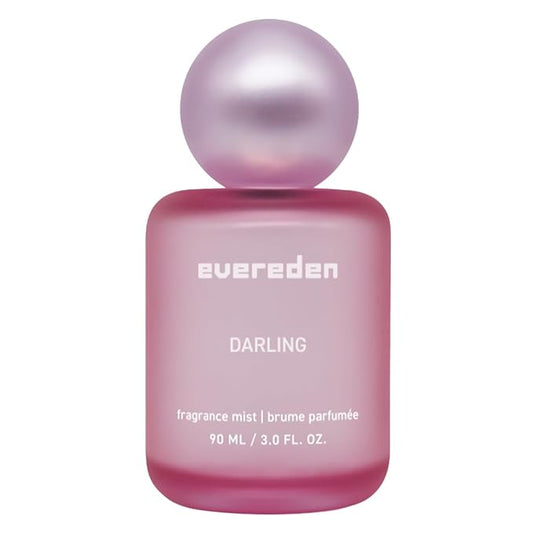 Evereden Fragrance Hair and Body Mist - Darling: Clean and Vegan Collectible Hair and Body Spray for Teen Girls - Amplify Your Self Expression with Iconic Scents in Aesthetic Bottles