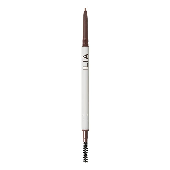 ILIA - In Full Micro-Tip Brow Pencil | Non-Toxic, Vegan, Cruelty-Free, Clean Makeup (Soft Brown)