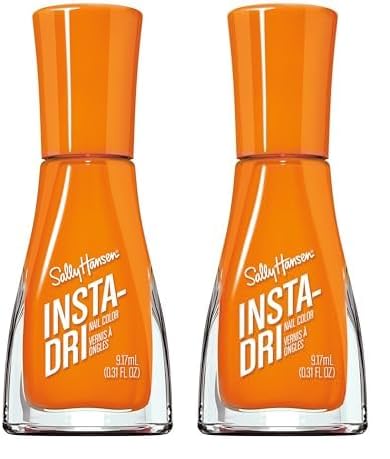 Sally Hansen Insta-Dri® Nail Polish - Color Collision Collection, Time Warmth - 0.31 fl oz. (Pack of 2)