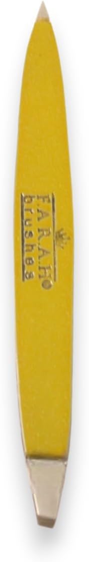 F.A.R.A.H Z-Tweeze Professional Stainless Steel Dual Ended Precision Tweezers- Gold Collection (Goal Digger)