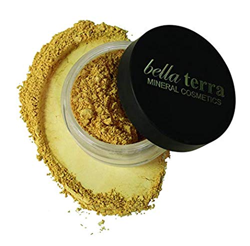 BellaTerra Cosmetics Mineral Powder Foundation – Maple | Deep Warm Undertone | Buildable Matte Mineral Formula for Smooth, Balanced, Long-Lasting Coverage 9g