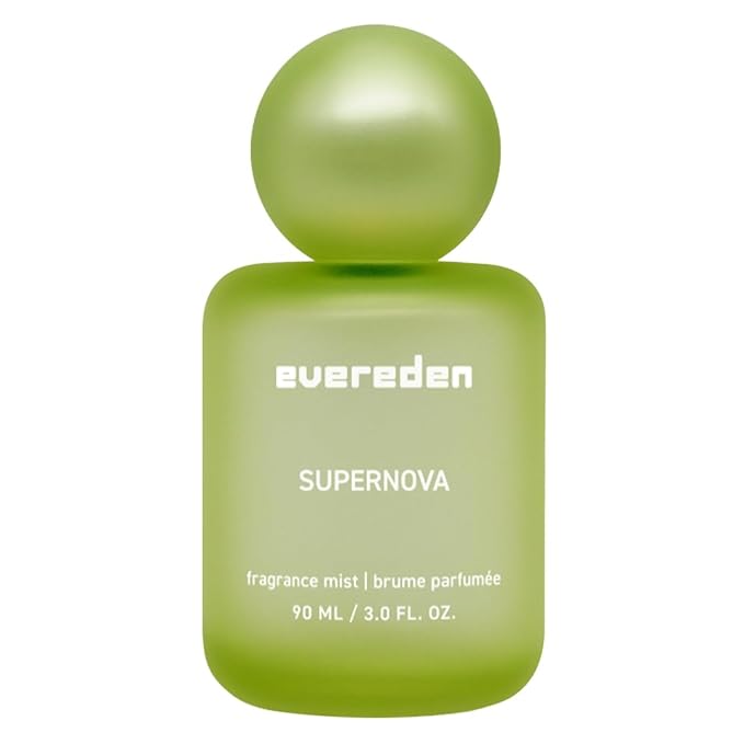 Evereden Fragrance Hair and Body Mist - Supernova: Clean and Vegan Collectible Hair and Body Spray for Teen Girls - Amplify Your Self Expression with Iconic Scents in Aesthetic Bottles