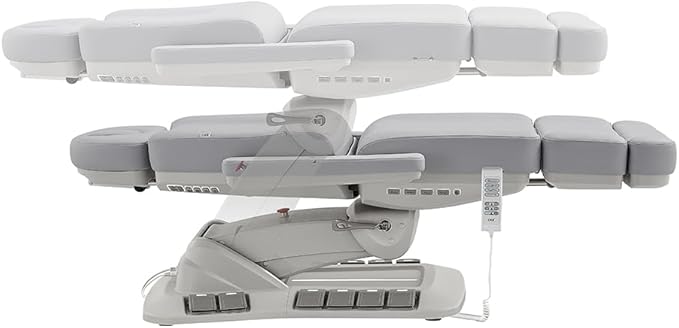 Dir Beauty Spa Medical Treatment Bed 4 Motor Electrical Facial Medical Spa Tables with Rotating Seat Aurora