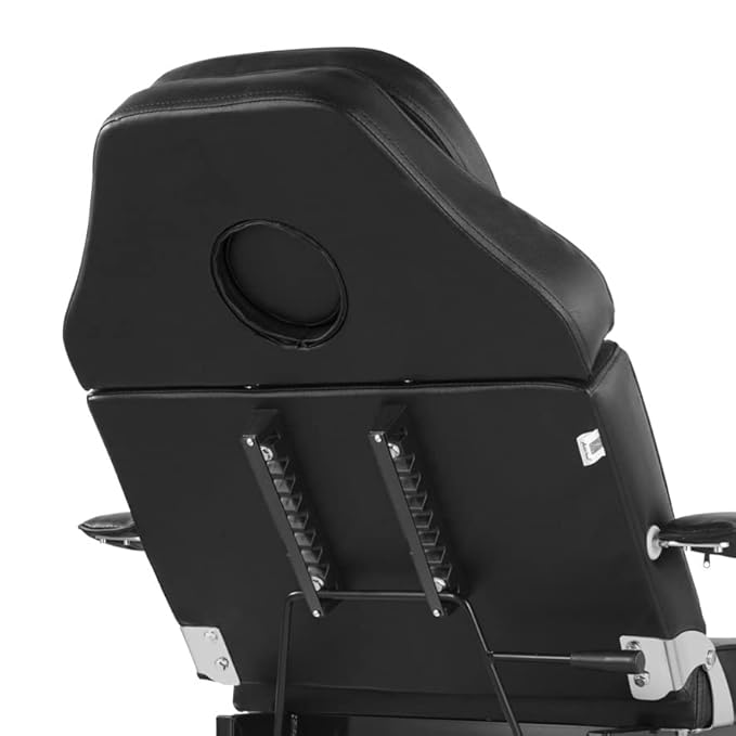 Artist hand Facial Bed Lash Bed for Eyelash Extensions (Black 1)