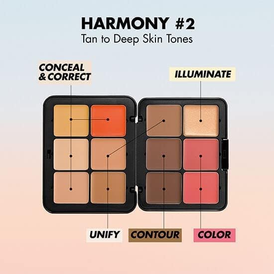 HD Skin All In One Palette - Harmony 9 oz