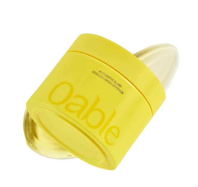 Authentic Elixir Cooling Wash-Off Pack (105 ml / 3.55 fl.oz) | Cooling Mask for Pore Care & Skin Refreshment | Helps Depuff & Revive Tired-Looking Skin | Korean Skincare