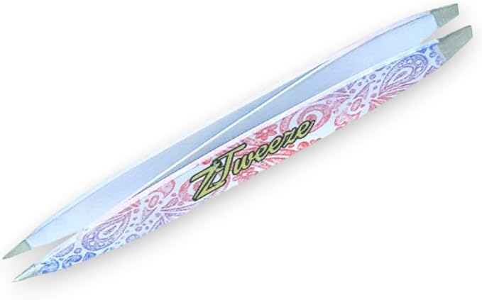 F.A.R.A.H Professional Z-Tweeze Dual Ended Tweezer - Mariposa Stainless Steel Tweezers