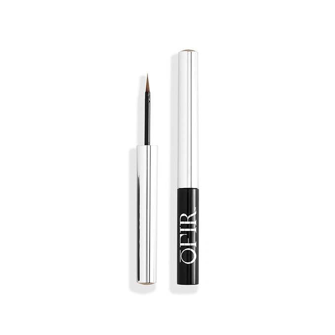 OFIR Brow Tonic Serum Browliner | Smudge-Proof Matte Finish | Hybrid Makeup & Skincare with Hyaluronic Acid & Plant Extracts | Strengthening | Cruelty-Free Brow Serum| Biscuit - Warm Blond, 0.057 Oz