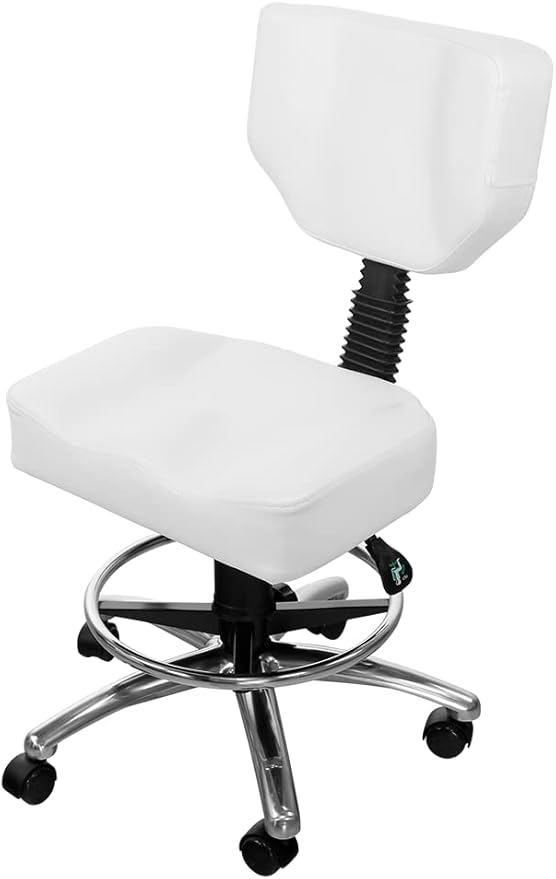 SKINACT Comfortable Esthetician Chair (White)