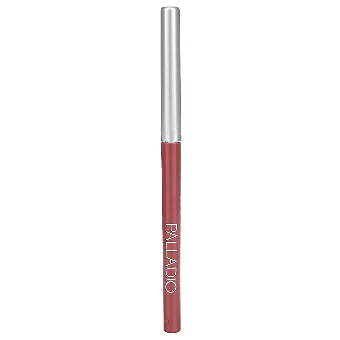 Palladio, Retractable Waterproof Lip Liner High Pigmented and Creamy Color Slim Twist Up Smudge Proof Formula with Long Lasting All Day Wear No Sharpener Required, Plum
