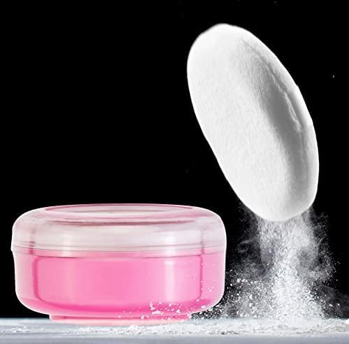 R-NEU 2 Pack Body Powder for Women with Powder Puff, 100% Talc-Free, Elegant Rose Petal & Royal Bouquet Scented Dusting Powder, After Bath for Soft Skin, Extra Large, (2 Pack, 5 Oz Each)