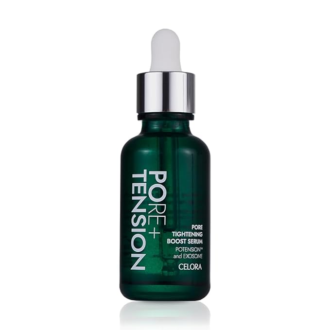 CELORABY Potension Pore Tightening Boost Serum - Advanced Korean Skincare Pore Minimizer with Exosome Technology, Targets Excess Sebum & Impurities (1.01 fl.oz)