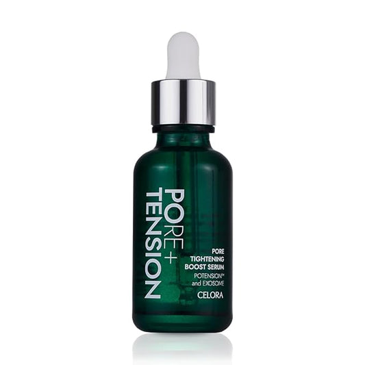 CELORABY Potension Pore Tightening Boost Serum - Advanced Korean Skincare Pore Minimizer with Exosome Technology, Targets Excess Sebum & Impurities (1.01 fl.oz)