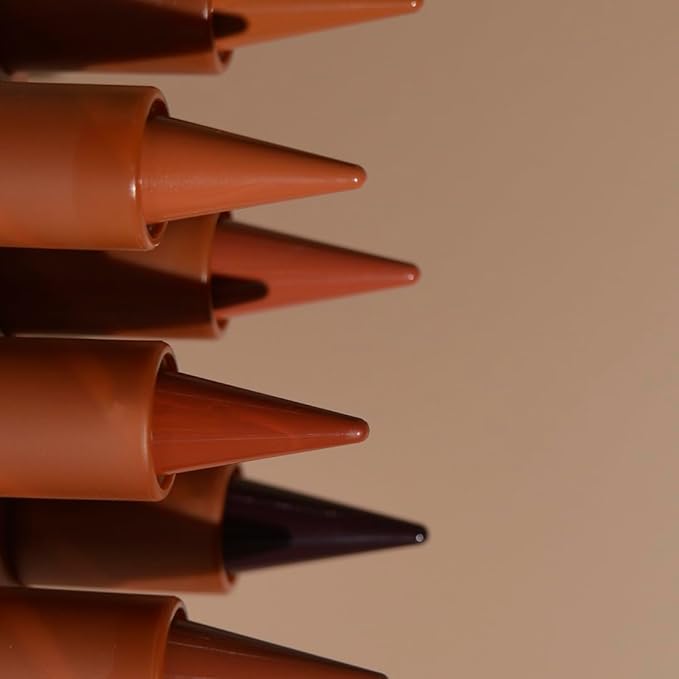 2-in-1 Gradient Lip Liner and Lipstick Lip Combo Set - Achieve Flawless Contour and Gradual Ombre Effect with Easy-to-Use Crayon Form and Cone Tip (07# Mulberry, 1 Count (Pack of 1))