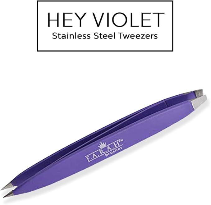 F.A.R.A.H Z-Tweeze Dual Ended Tweezer (Hey Violet)