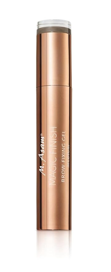 M. Asam MAGIC FINISH BROW FIXING GEL Medium - long-lasting, fixing eyebrow gel with special fibers & nourishing vitamin E, for optimal hold & perfect shape, eye makeup, 0.13 Fl Oz