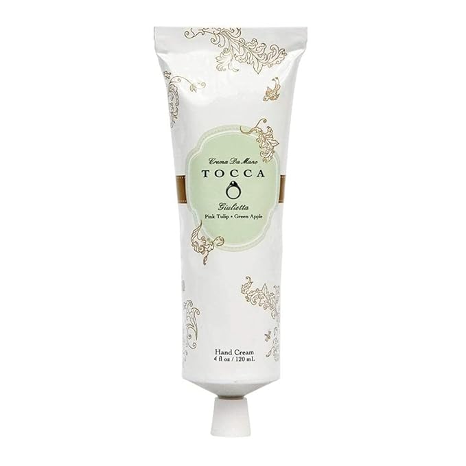 Tocca Eau de Parfum (50 ml) and Hand Cream (120 ml) in Giulietta - Fresh Floral, Pink Tulips, Green Apple, Vanilla Orchid