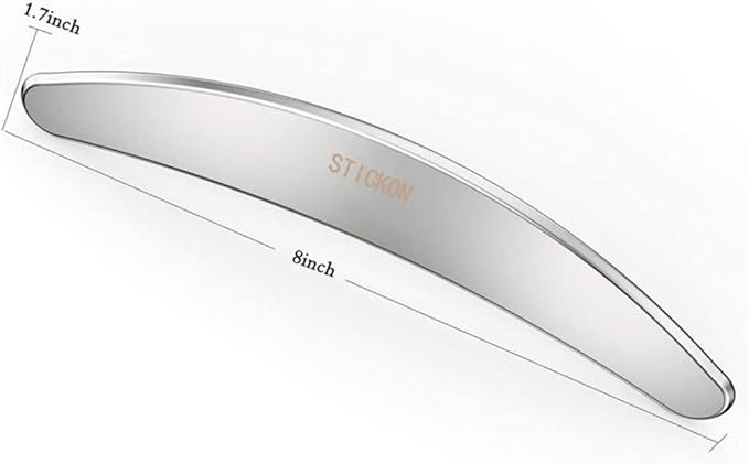 STICKON Stainless Steel Gua Sha Scraping Massage Tool Set IASTM Tools Great Soft Tissue Mobilization Tool (STICKON-28)