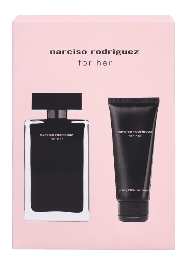 Narciso Rodriguez 2 Pc. Gift Set for Women Edt 3oz + B/l 2.5 Oz, 3fl Oz