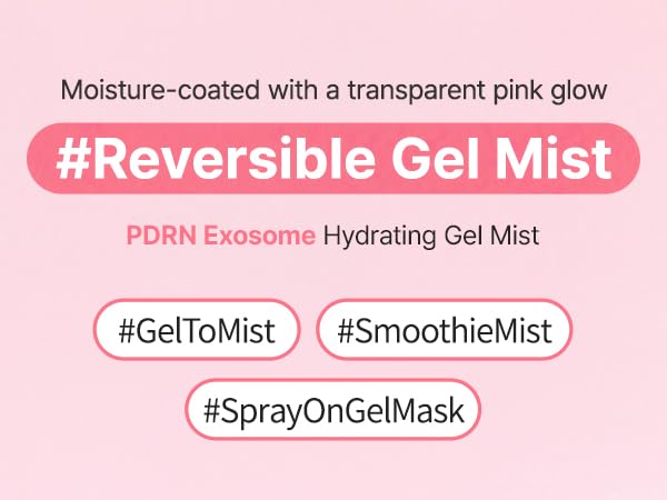 WELLDERMA PDRN Exosome Gel Mist, 100ml / 3.38 fl.oz – Hydrating & Soothing Hydrogel Face Mist with Collagen, Peptides, Hyaluronic Acid, and Botanical Extracts for Daily Skincare