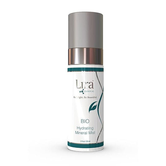 Lira Clinical BIO Hydrating Mineral Mist - Face Mist Hydrating Spray with Plant Stem Cells - Calming & Glowing Facial Mist - 2 Ounce