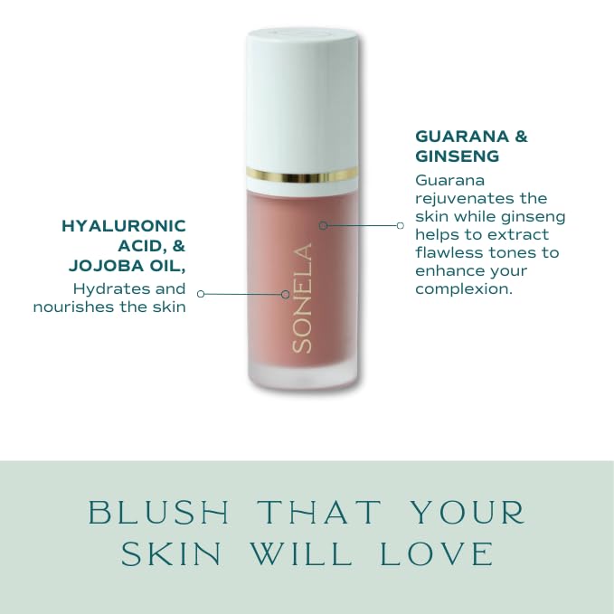 Blissful Moment Dewy Liquid Blush (Morning Dew, 0.27 Fl Oz)