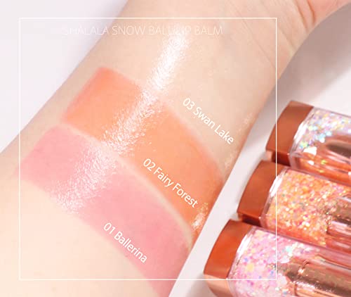 Sparkle Cute Lip Balm, Color Changing, Lake