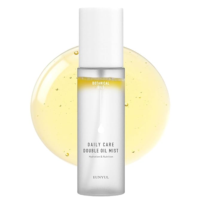 EUNYUL Daily Care Double Oil Mist 3.38 fl. oz Korean Skincare Face Mist for Deep Hydrating
