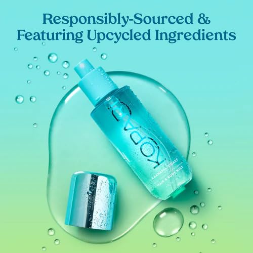 Kopari Hair & Body Mist Kaanapali Coast, Long-Lasting Clean Creamy Coconut Scent, Blend of Sweet Coconut Milk and Vanilla, Hints of Warm Spice, 4 oz