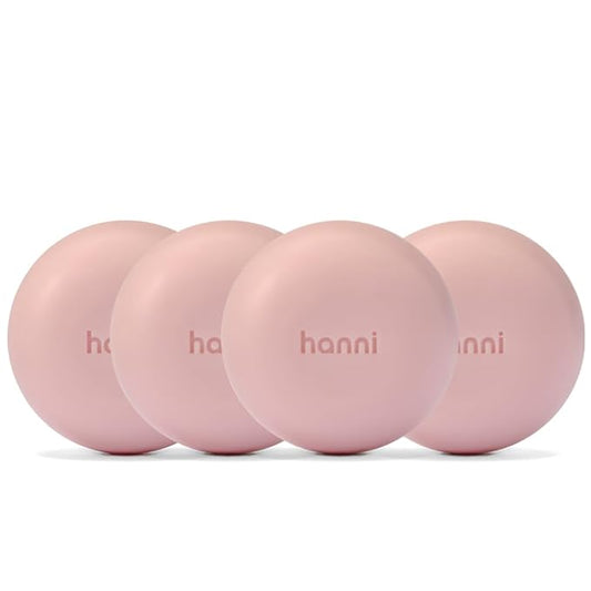 HANNI Cocoon Cleanse Serum with Shea Butter, Soap-Free Body Wash, Hydrating Cleanser with Eucalyptus, 3.7 oz (4 Pack)