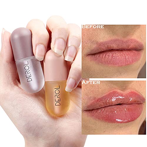 Lip Plumper,Derol Lip Plumper by NVYUE,Natural Fuller(2PCS)