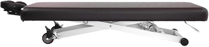 SKINACT Stella Electric Medical Spa Treatment Table (Facial Chair/Bed) ADA Compliant (Brown)