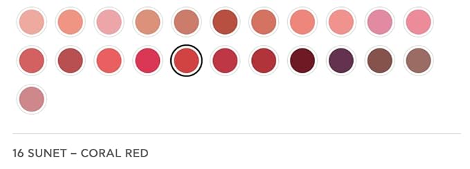 Radiant Professional Advanced Care Lipstick - Ultra Nourishing, Moisturizing Long Lasting Matte Lipstick With Vitamin E- UVA UVB Filters For Sun Protection- VELVET (16 SUNSET – CORAL RED)