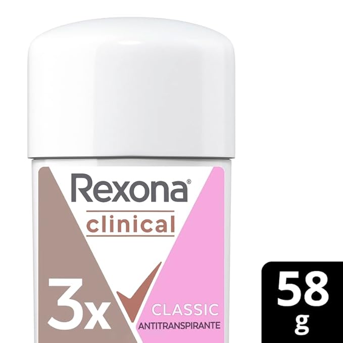 Clinical Deodorant Rexona 96HRS 58g Desobrante clinico Rexona (Mexico)