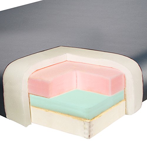 Master Massage Coronado Therma Top Portable Massage Table Heated with Built in Warming Top and 3-Inch Foam Cushioning Royal Blue (30” x 84”)