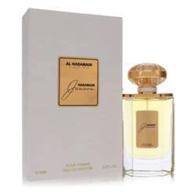 Al Haramain Junoon - Luxury Arabian Perfume for Women - Floral Fragrance with Notes of Rose, Jasmine, Musk, Vanilla, Iris and Tonka Bean - Arabic Long Lasting Scent - Eau de Parfum - 2.5 oz EDP Spray