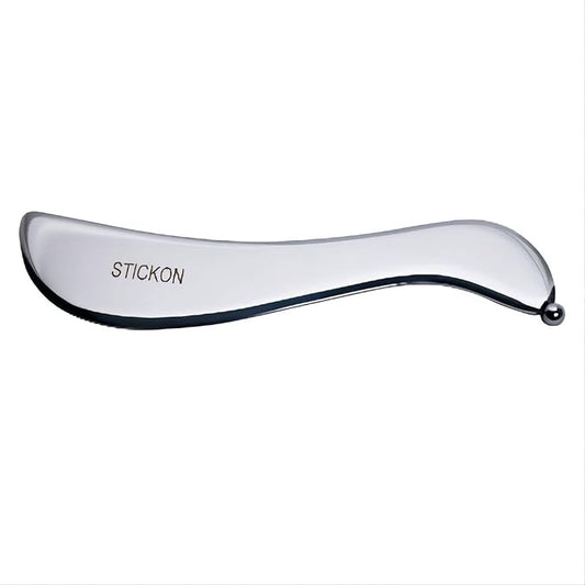 STICKON Gua Sha Massage Tool Stainless Steel Gua Sha Scraping Massage Tools IASTM Tools Great Soft Tissue Mobilization Tool(STICKON-20)