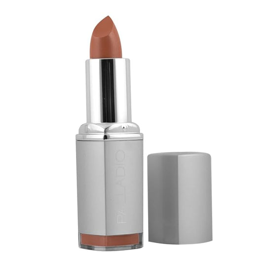 Palladio Herbal Lipstick, Rich Pigmented and Creamy, Infused with Aloe Vera, Chamomile & Ginseng, Prevents Lips from Drying, Combats Fine Lines, Long Lasting Lipstick, Nude