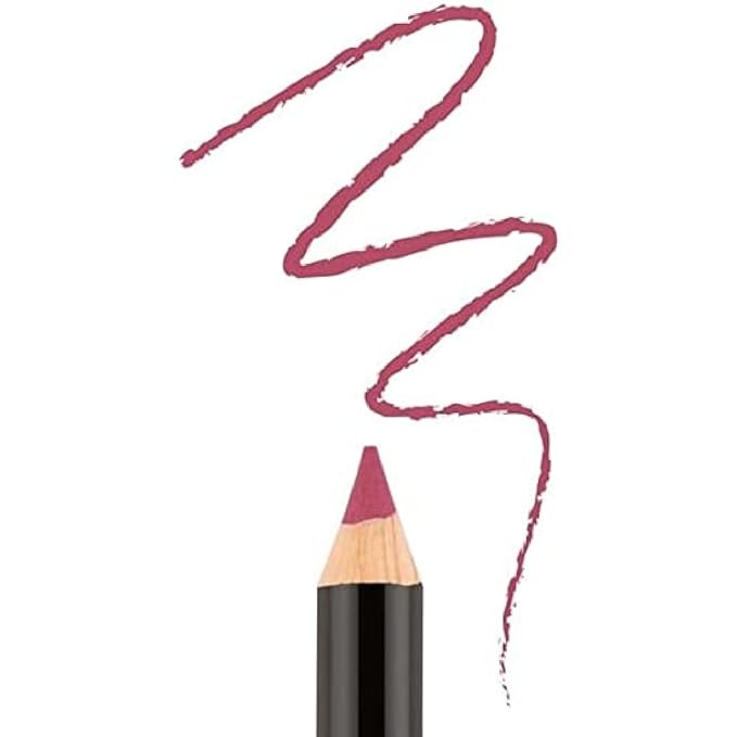 Bodyography Crimson Lip Pencil | Lip Liner Pencil with Coconut Oil, Vitamin E & C | Long-Lasting, Matte Liner for Definition & Color | Makeup Essential for Smooth Lip Contour