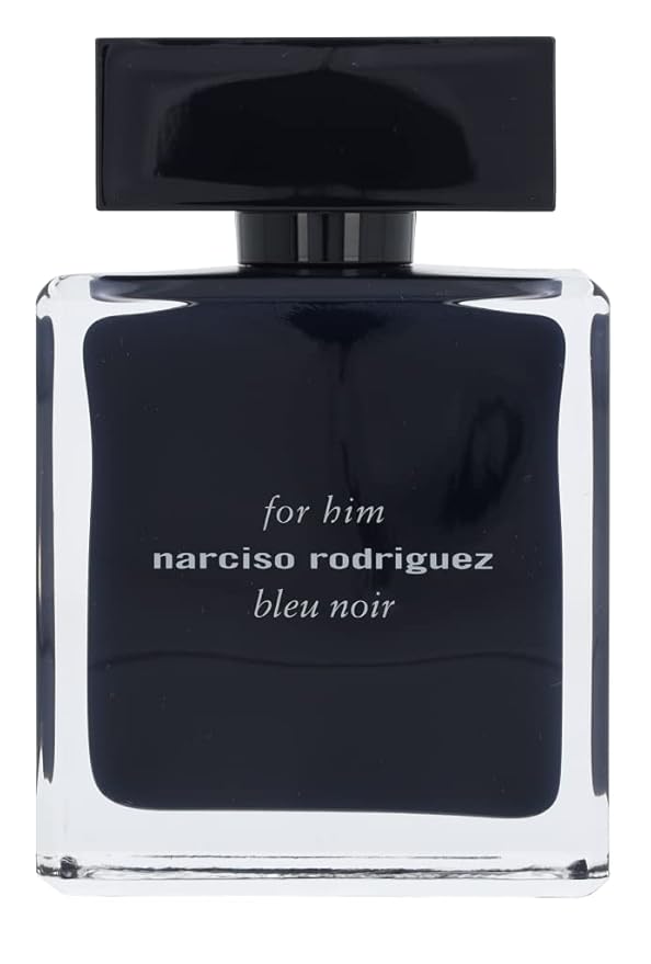 Narciso Rodriguez Him Bleu Noir Eau de Toilette Spray for Men, 3.3 Ounce