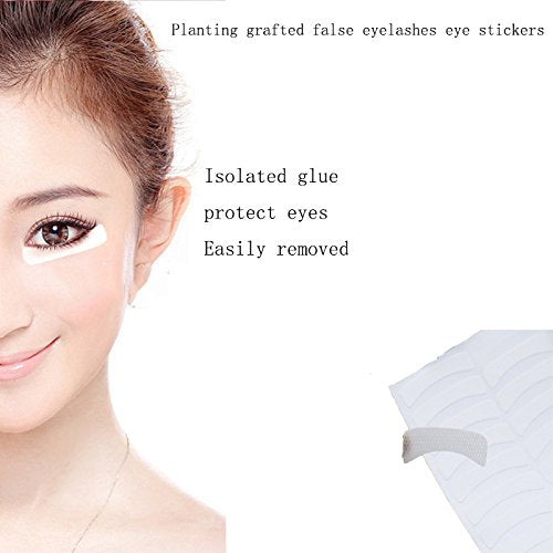 Eyelash Pads Eyelash Shield Effect Under Eye Patches Eye Gel Patches Disposable Eye Protector Shield Pad for Eyelash Extension Grafting Eyelashes Pads Eye Shield Makeup Shield
