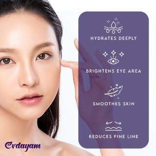 Eye Cream for Dark Circles and Puffiness 2 packs – Under Eye Balm Stick with Caffeine – Eye Brightener Stick for Eye Bags, Wrinkles, Fine Lines –