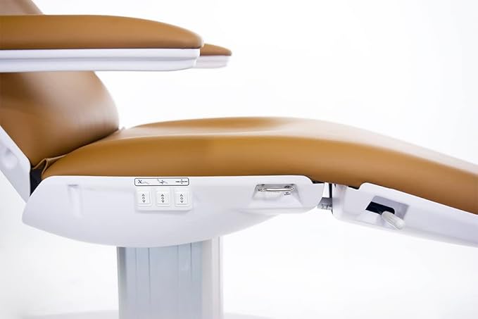 SKINACT Venus Camel Orange Electric Medical Spa Treatment Table/Chair with Free Hand Remote Control