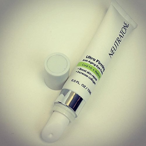 Ultra Firming Eye Cream for dark circles with Retinol & CoQ10 best for Anti-aging and puffiness Ceramic Tip Applicator 0.5 FL OZ