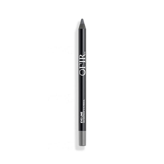 OFIR Waterproof Eye Pencil | Vegan, Cruelty-Free & Smudge-Proof | Creamy Gel Formula for Smooth Application | Long-Lasting, Full-Coverage, Precise Eyeliner Pencil (Graphite - Soft Black)