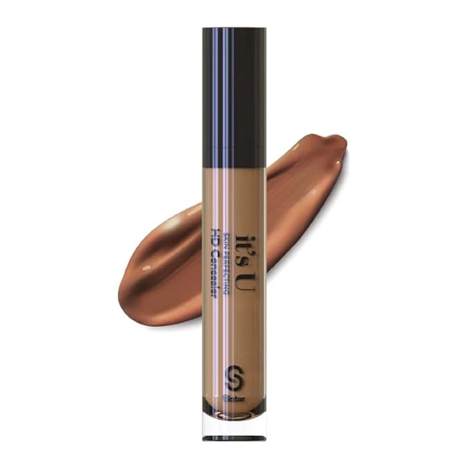 Sistar it's U Skin Perfecting HD Concealer Full Coverage Lightweight Long Lasting Correcting Liquid Contour Cover Masker Makeup 5 ml / 0.17 fl. oz (Fawn)