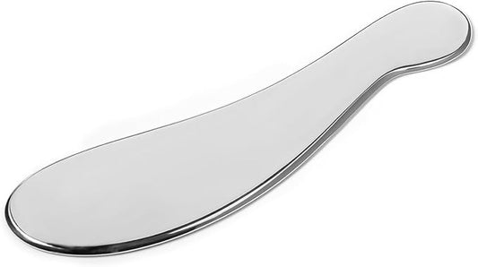 Stainless Steel Gua Sha Tool, Body Massage Gua Sha Tools with Smooth Edges, Physical Therapy Massage Scraper Tool for Release The Muscles Fascia of The Back, Legs, Arms，Neck and Shoulders ﻿ ﻿