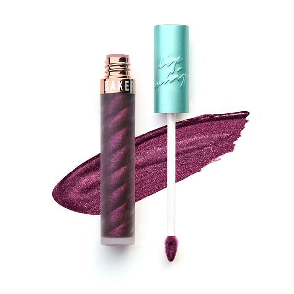 Beauty Bakerie Lip Whip Liquid Lipstick for Women, Waterproof Lip Gloss, Tint, Stain Long Lasting Hydrating Moisturizer, Matte or Metallic, 3.5mL, Berried