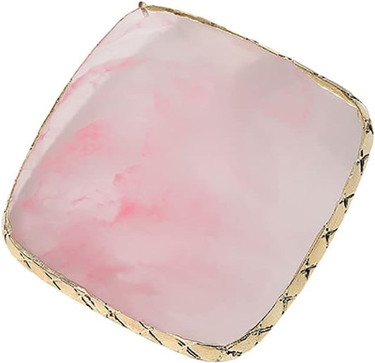 Square Nail Art Palette Painting Makeup Palette Tray