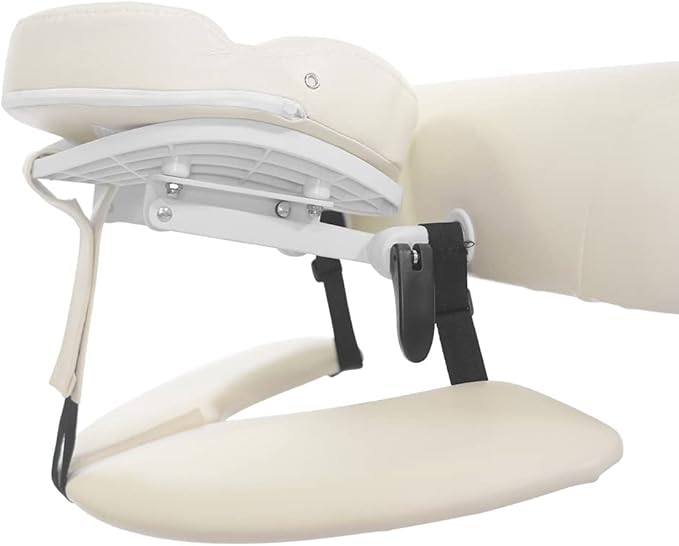 SKINACT Cleo Electric Spa Treatment Table, Facial Massage Bed ADA Compliant (Beige)